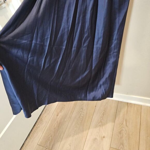 NWT Triquetra Twist Silk Maxi Dress Size 8 - Picture 4 of 12